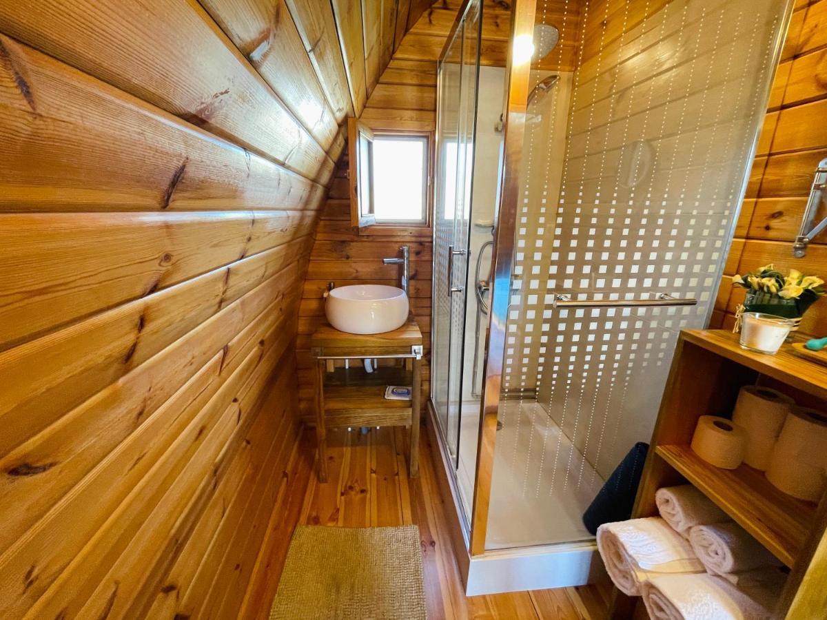Glamping Turquesa, Feel And Relax In A Wood House Guest House Corredoura Eksteriør bilde